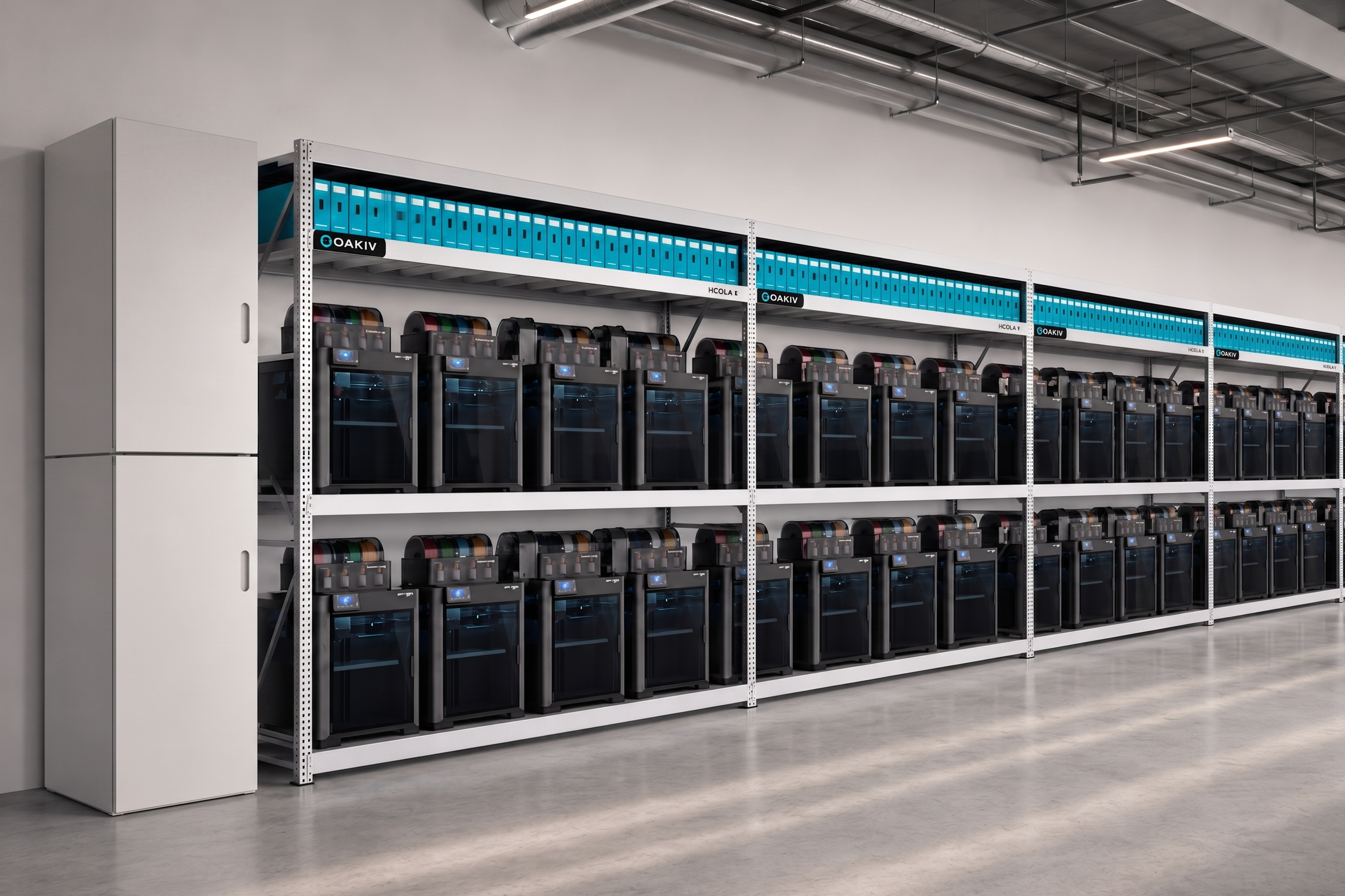 3D-Druck Farm vs. Outsourcing: Wann lohnt sich interne Fertigung wirklich?